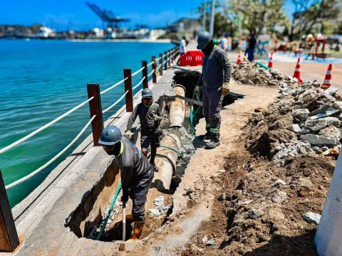 Trabajos línea Manzanares