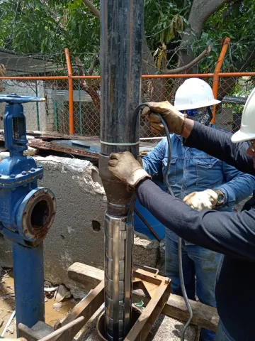En tiempo récord,&nbsp;&nbsp;&nbsp;&nbsp;&nbsp;&nbsp;&nbsp;&nbsp;&nbsp; Essmar repara motor en Pozo Juan Maiguel de Osuna