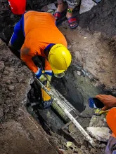 ESSMAR E.S.P. optimiza el sistema de alcantarillado en el barrio Los Almendros