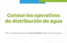 ESSMAR E.S.P. presenta a sus usuarios el nuevo cronograma de distribución de agua potable interactivo del mes de octubre