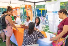 ESSMAR E.S.P. brindó soluciones a los habitantes de Gaira durante la Feria de la Equidad Navideña