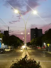 Essmar deja en óptimo funcionamiento el servicio de alumbrado público afectado por hurto en la avenida del Liberador
