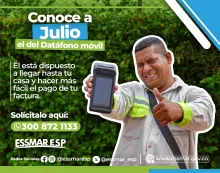 Solicite el datáfono móvil de Essmar E.S.P.
