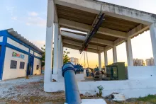 Essmar inicia mantenimientos en la Estación de Bombeo de Aguas Residuales EBAR Zuca