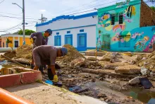 Reposición de alcantarillado beneficiará a 500 usuarios del barrio Pescaíto